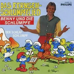 Plattencover des Fernsehschlmpfelied